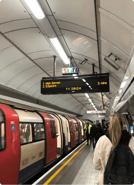 London Underground platform